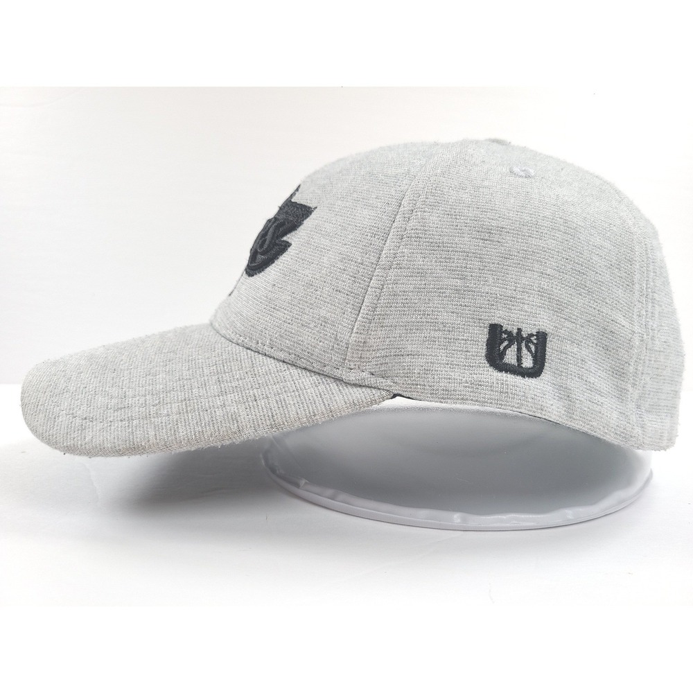Ultra Game‎ NBA Los Angeles Lakers Fitted Hat Mens Gray Heather Embroidered Cap - Picture 4 of 9